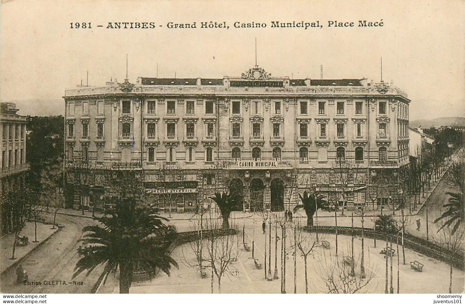 CPA Antibes-Grand Hotel-1981   L2315 - Antibes - Altstadt