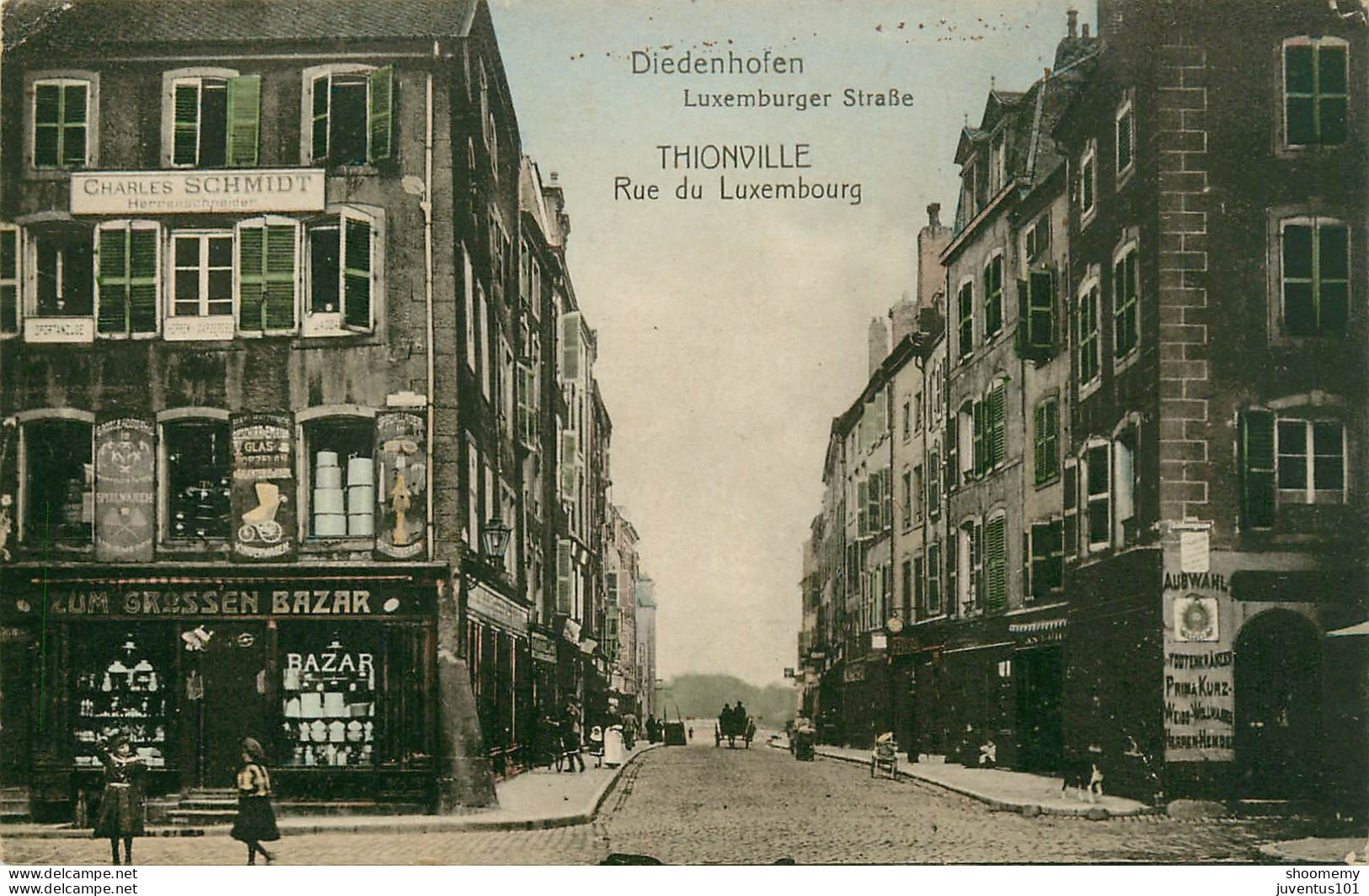 CPA Thionville-Rue Du Luxembourg-RARE    L2314 - Thionville