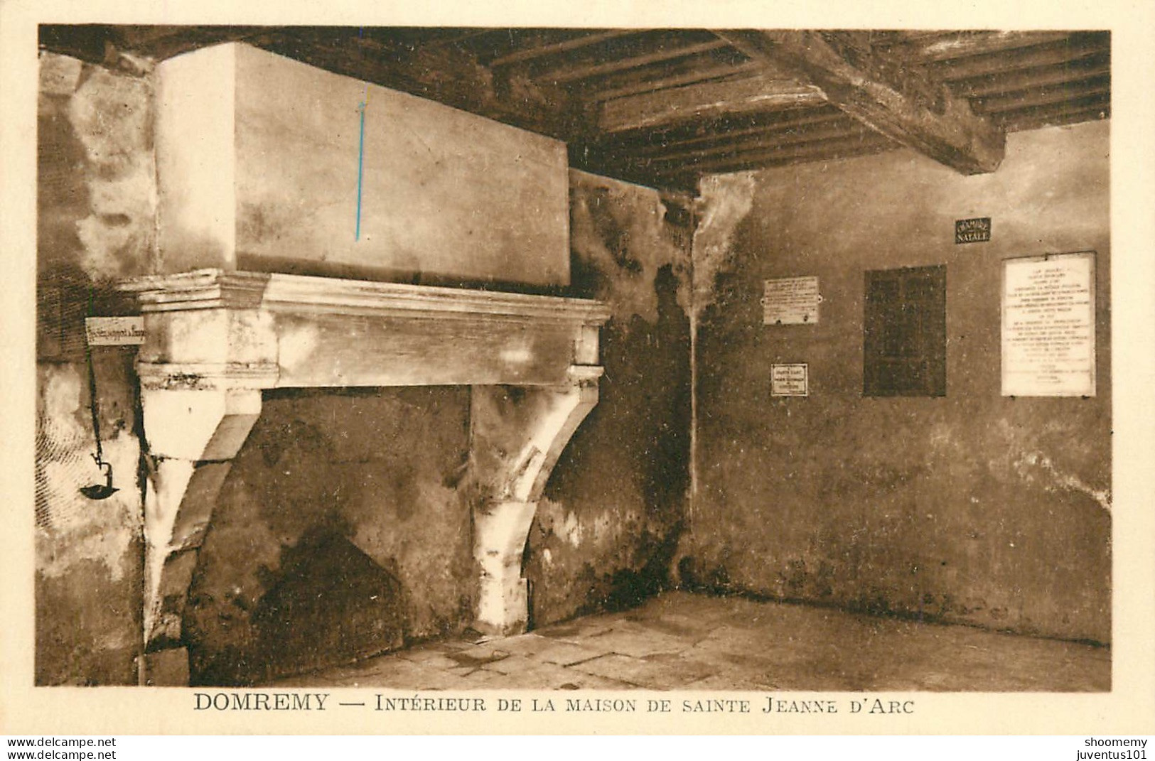 CPA Domrémy-Intérieur De La Maison De Sainte Jeanne D'Arc    L2313 - Domremy La Pucelle