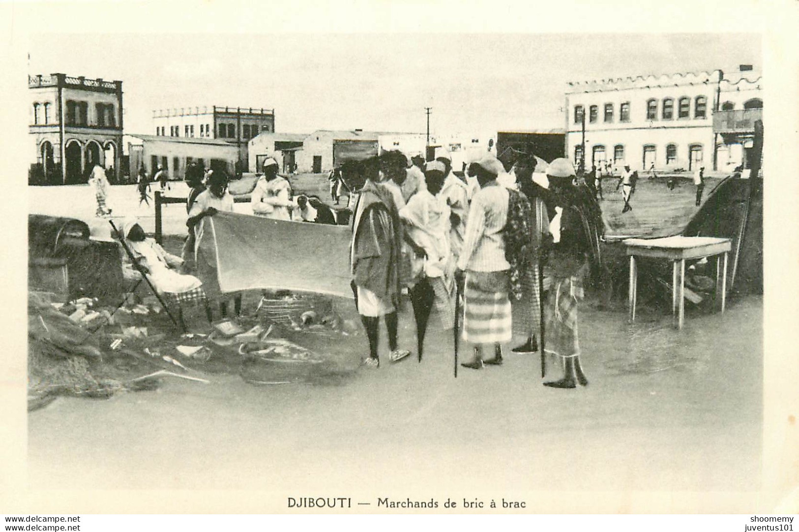 CPA Djibouti-Marchands De Bric à Brac      L2294 - Djibouti