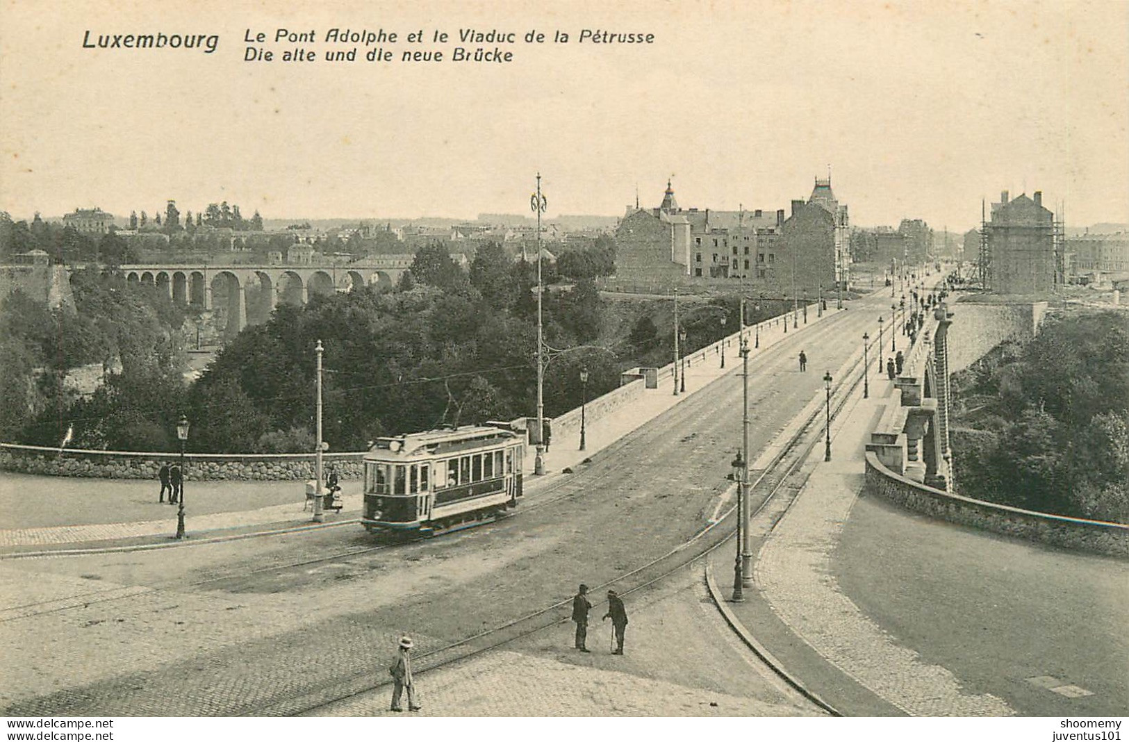 CPA Luxembourg-Le Pont Adolphe Et Le Viaduc De La Pétrusse      L2294 - Luxemburg - Stadt