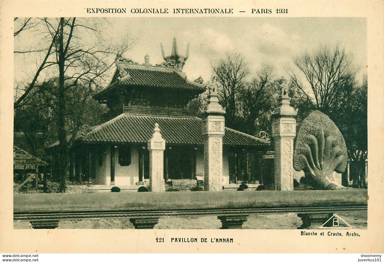 CPA Paris-Exposition Coloniale-Pavillon De L'Annam       L2283 - Ausstellungen