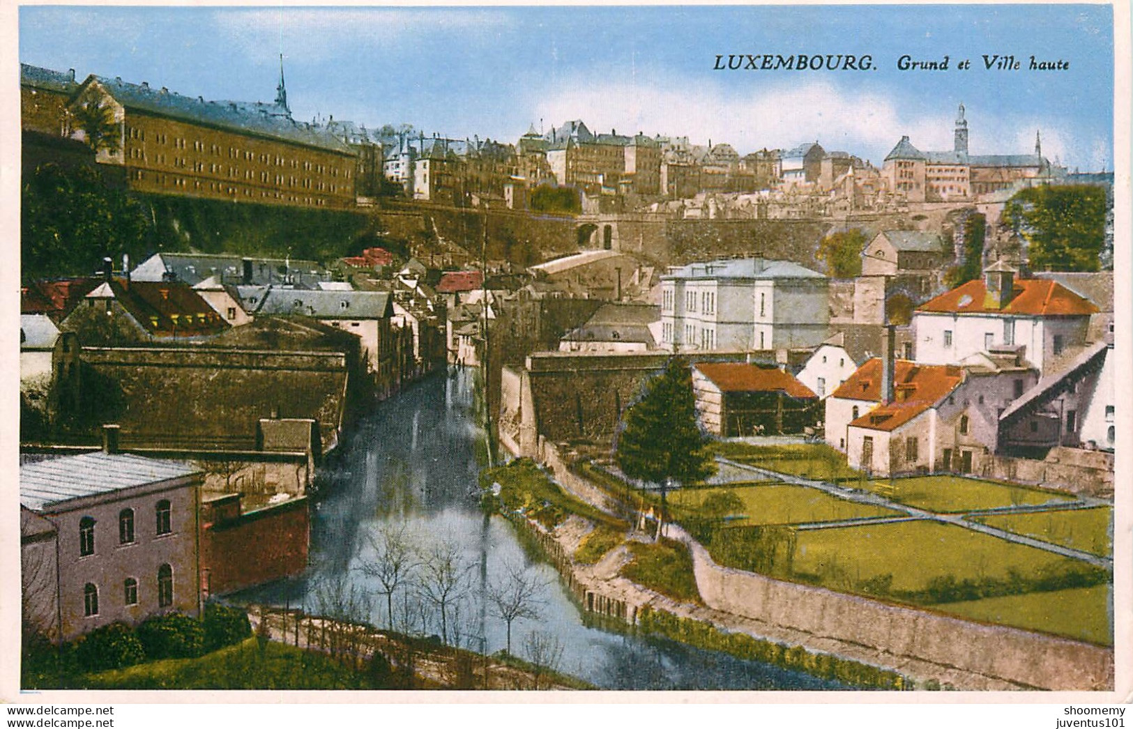 CPA Luxembourg-Grund Et Ville Haute    L2280 - Luxemburg - Stadt