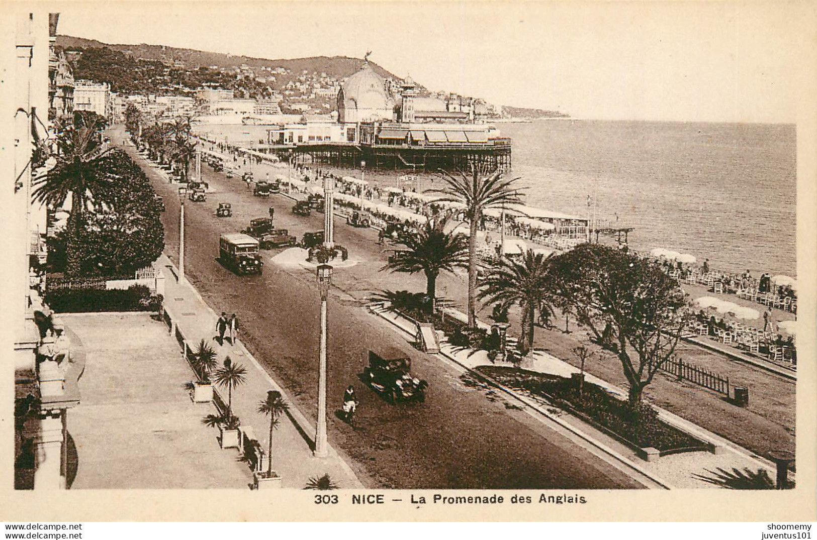 CPA Nice-La Promenade Des Anglais-303    L2280 - Multi-vues, Vues Panoramiques