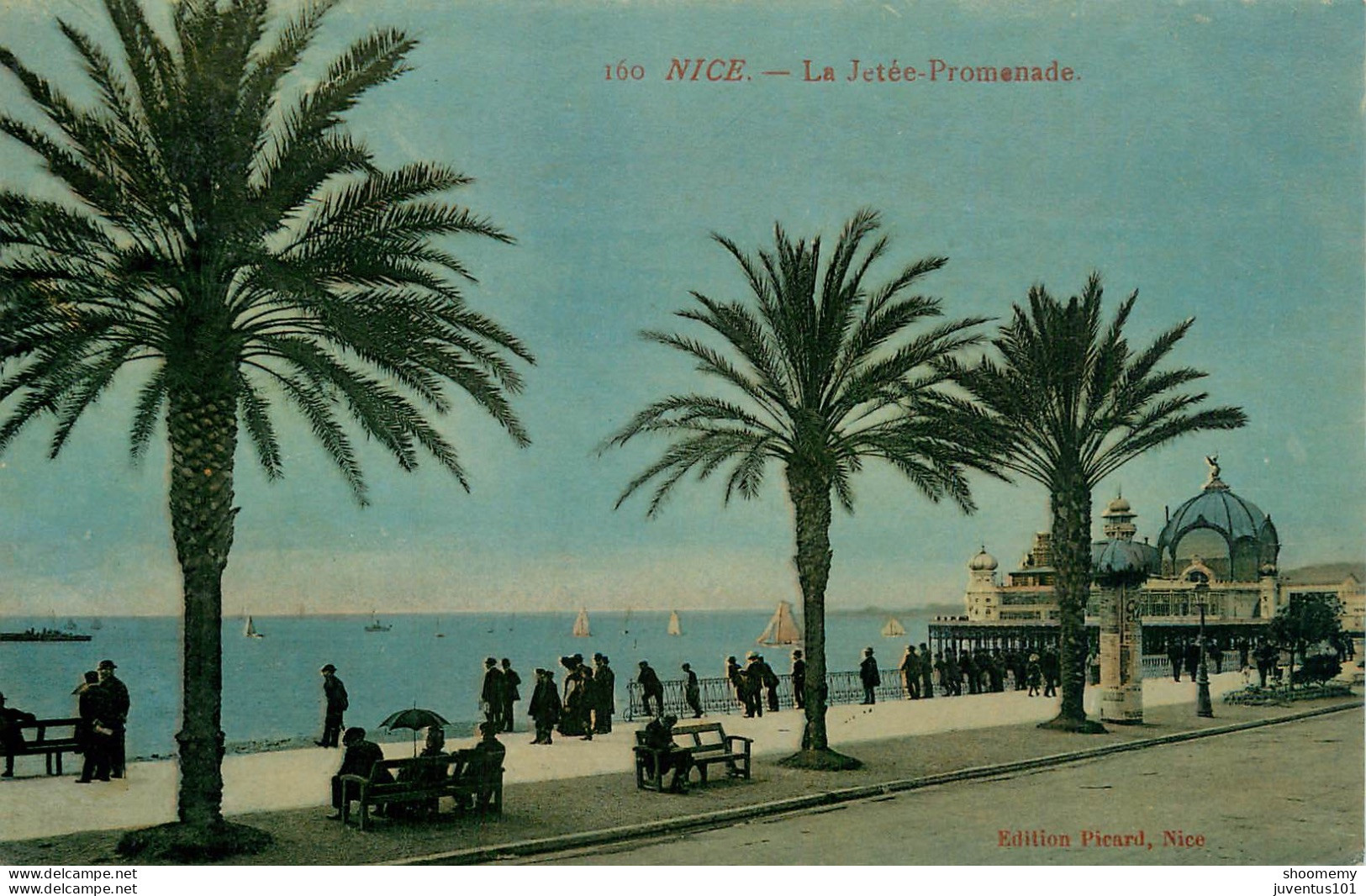 CPA Nice-La Jetée Promenade-160    L2280 - Multi-vues, Vues Panoramiques