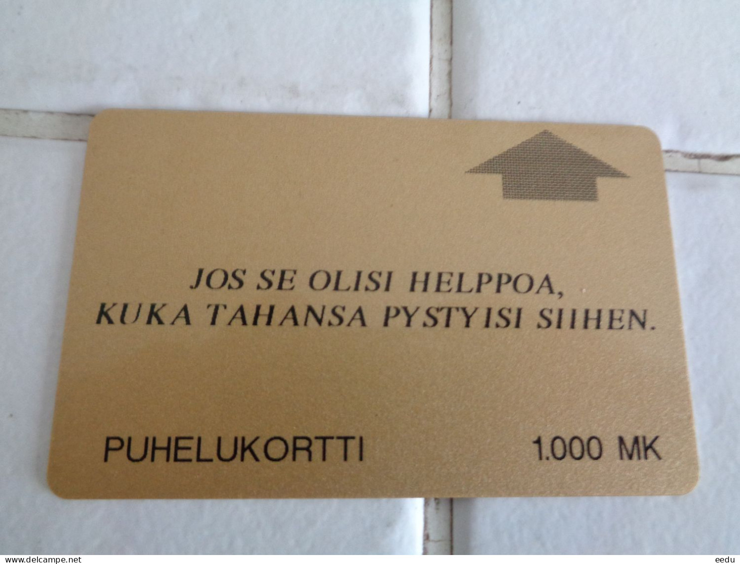 Finland Phonecard ER-P1 - Finnland