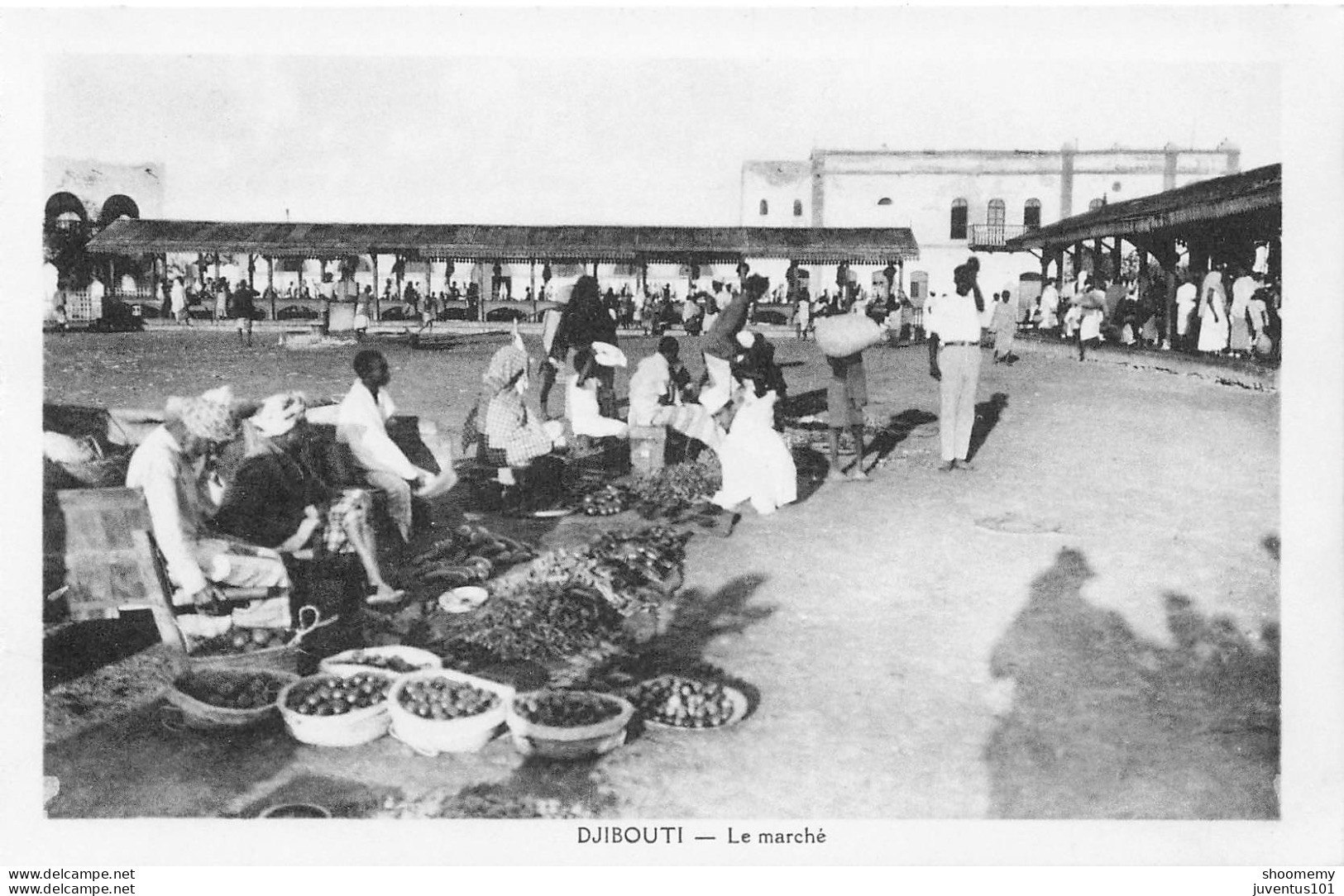 CPA Djibouti-Le Marché      L2401 - Djibouti