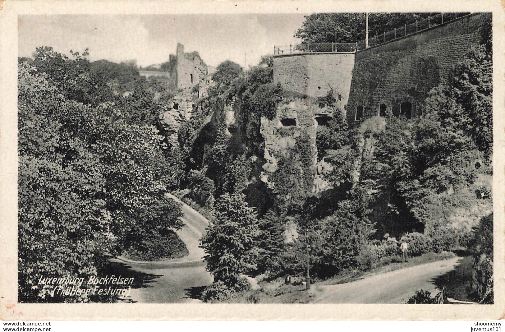 CPA Luxemburg-Bockfelsen-RARE      L2400 - Otros & Sin Clasificación