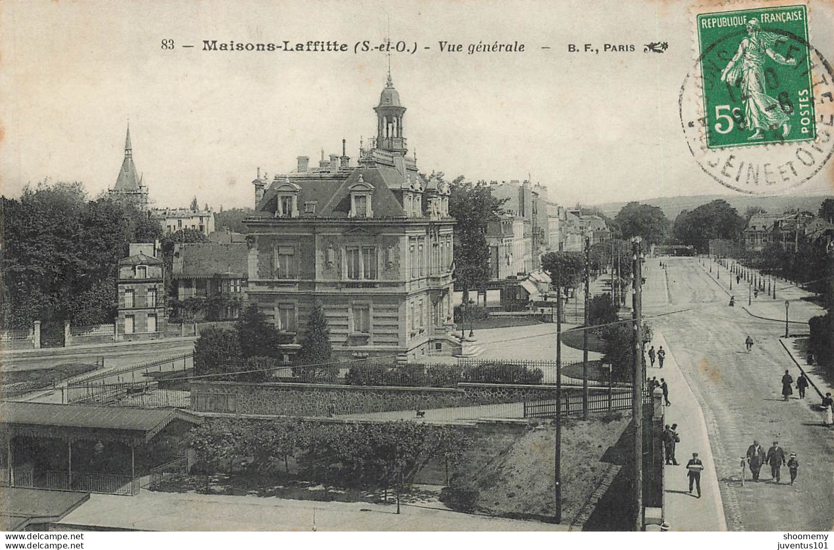 CPA Maisons Laffitte-Vue Générale-83-Timbre     L2393 - Maisons-Laffitte