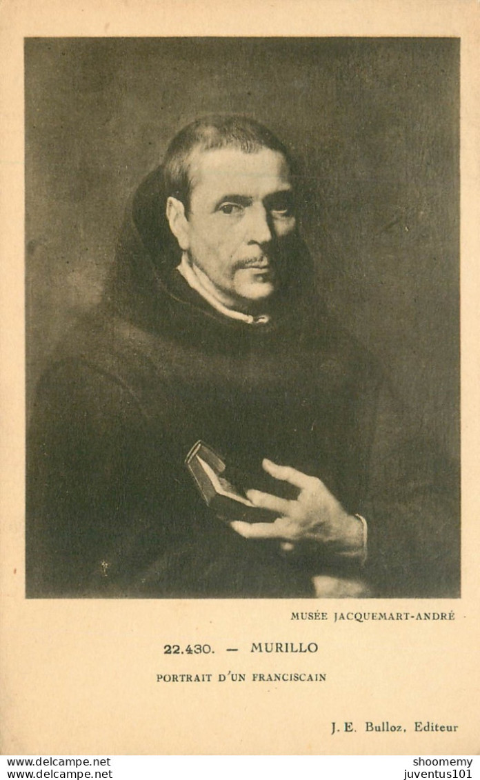 CPA Murillo-Portrait D'un Franciscain    L2382 - Paintings