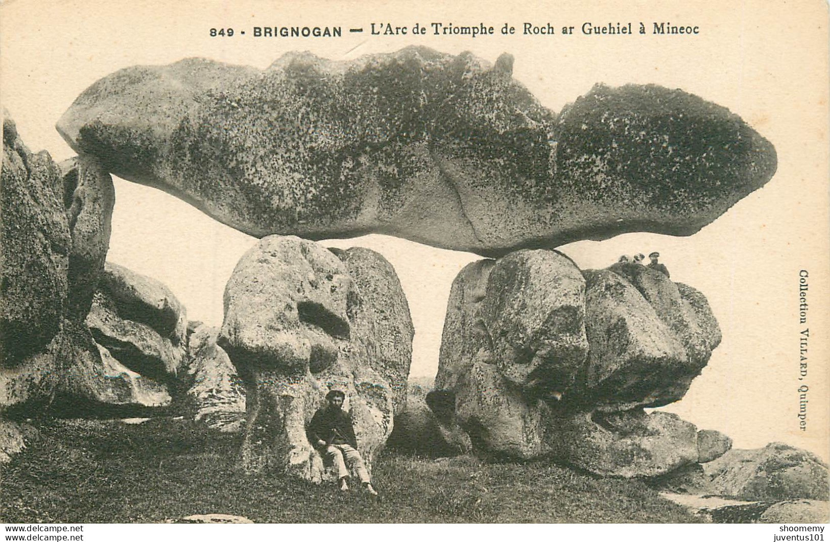 CPA Brignogan-L'arc De Triomphe De Roch Ar Guehiel-849    L2382 - Brignogan-Plage