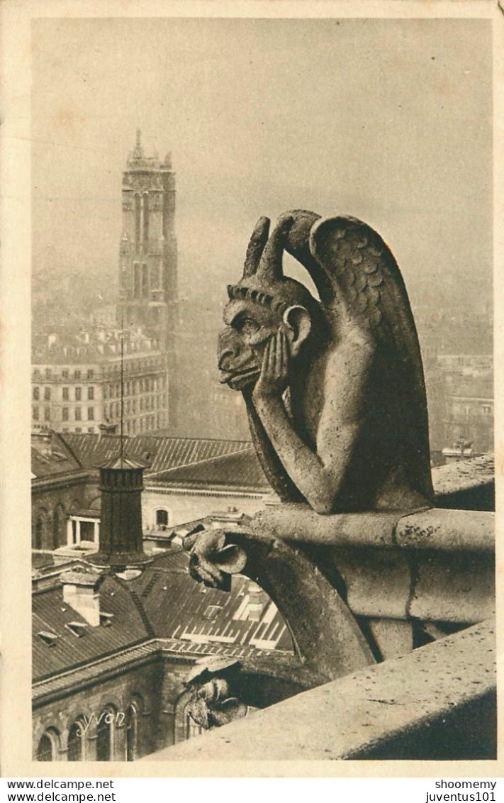 CPA Paris-Notre Dame-Chimère-123     L2380 - Notre Dame Von Paris