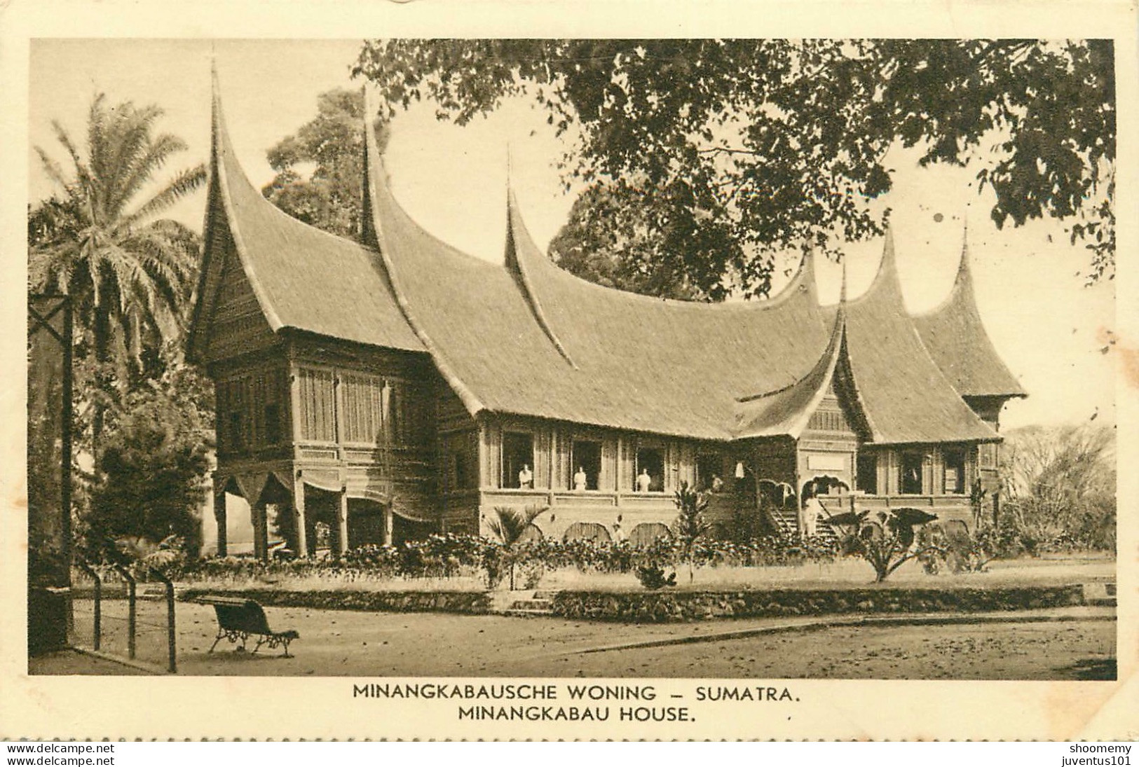CPA Sumatra-Minangkabausche Woning      L2343 - Indonésie