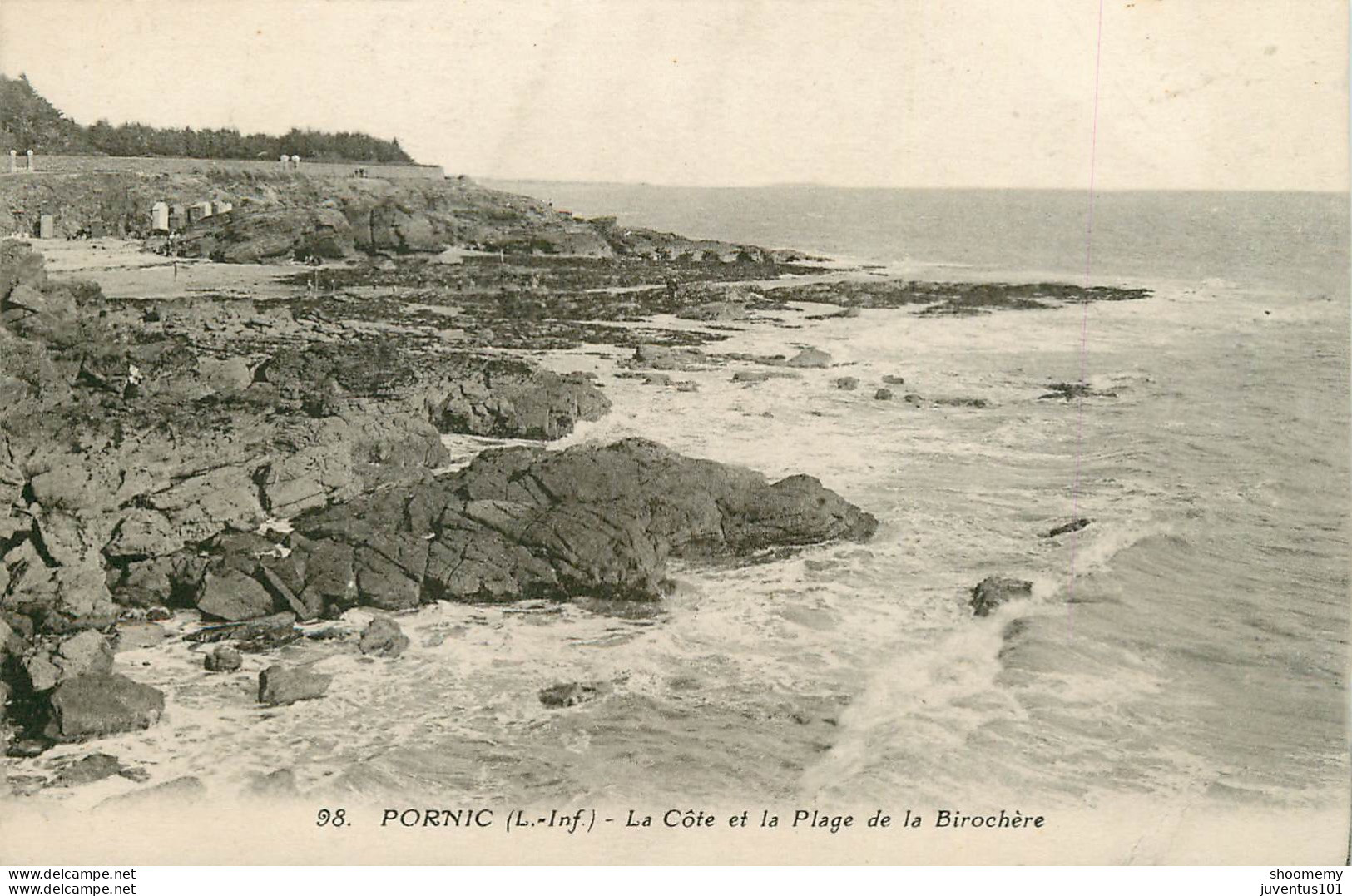 CPA Pornic-La Côte Et La Plage De La Brochure-98      L2342 - Pornic