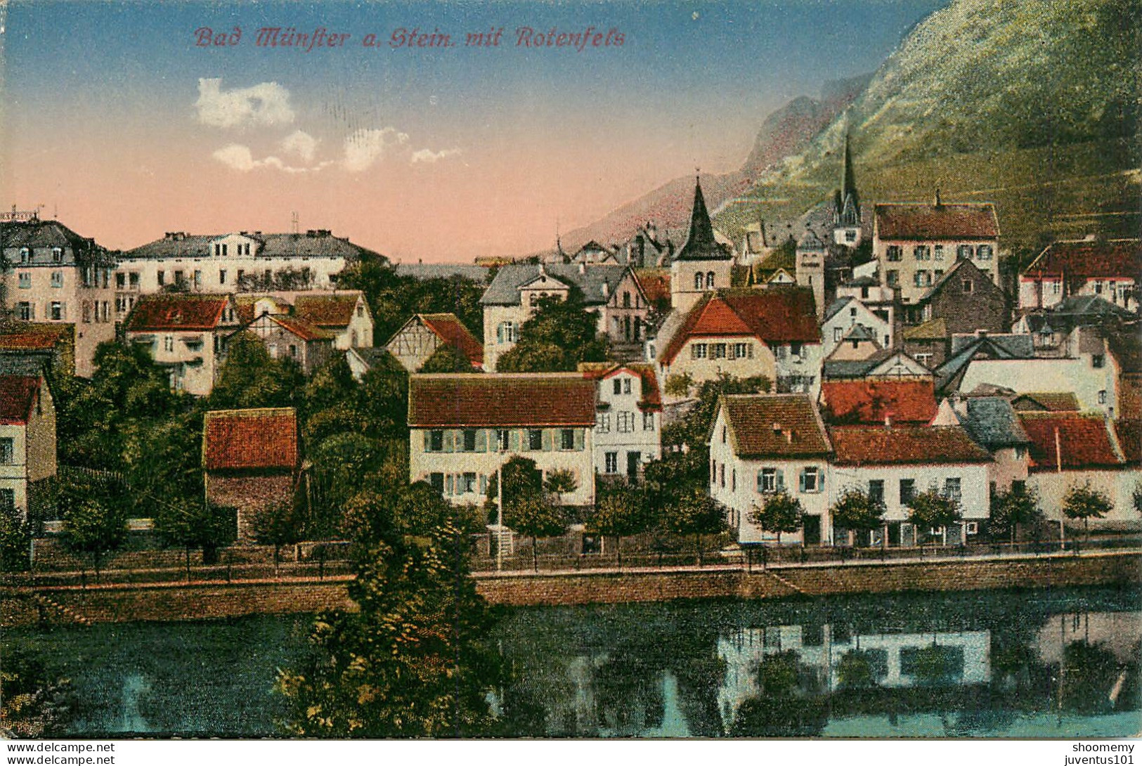 CPA Bad Münster A.Stein Mit Rotenfels   L2339 - Bad Muenstereifel