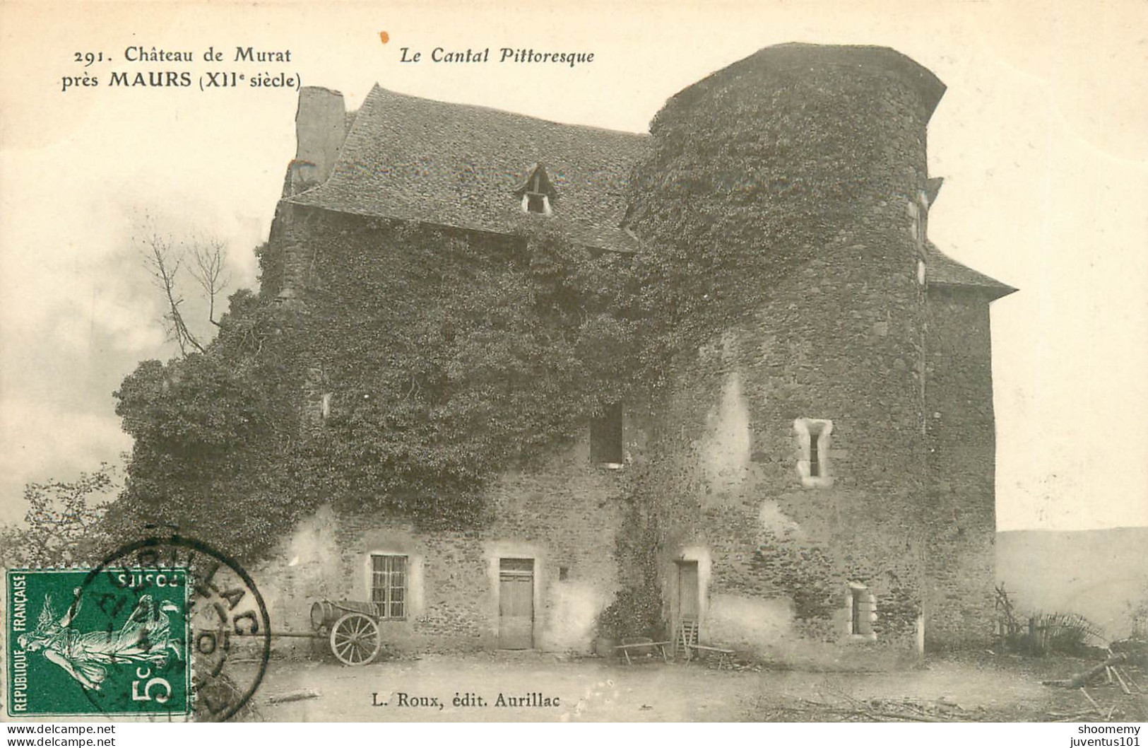 CPA Château De Murat Près Maurs-Timbre     L2328 - Murat