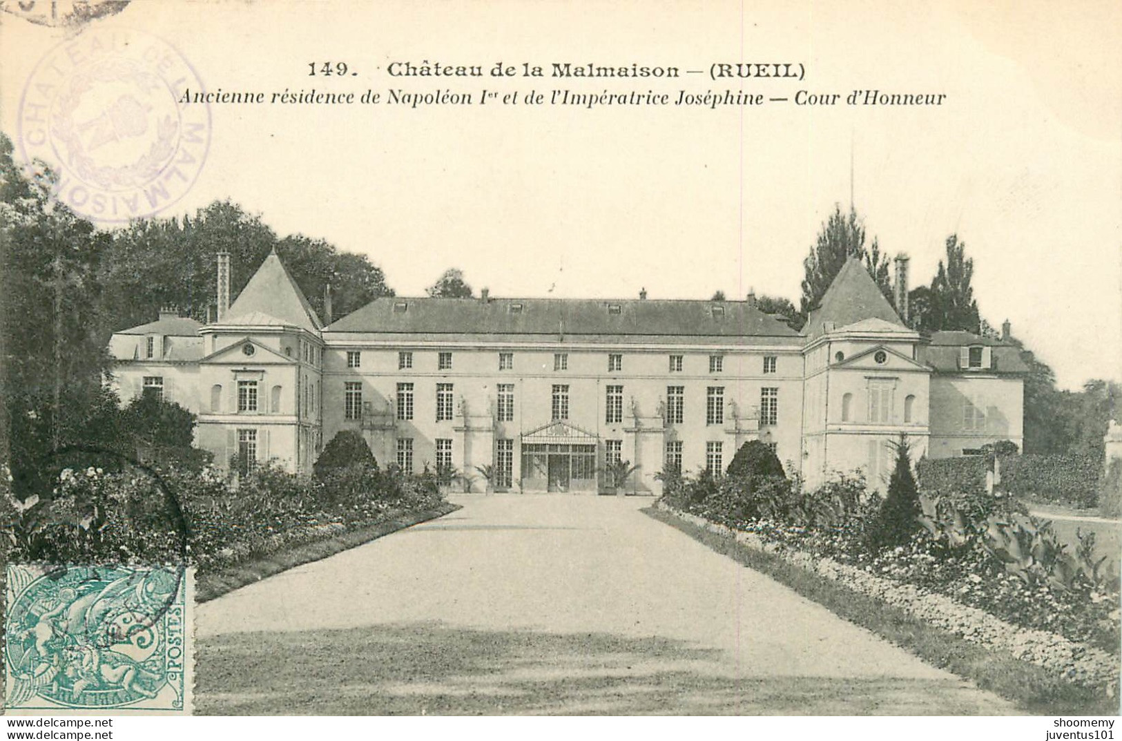 CPA Château De La Malmaison-149-Timbre   L2317 - Chateau De La Malmaison