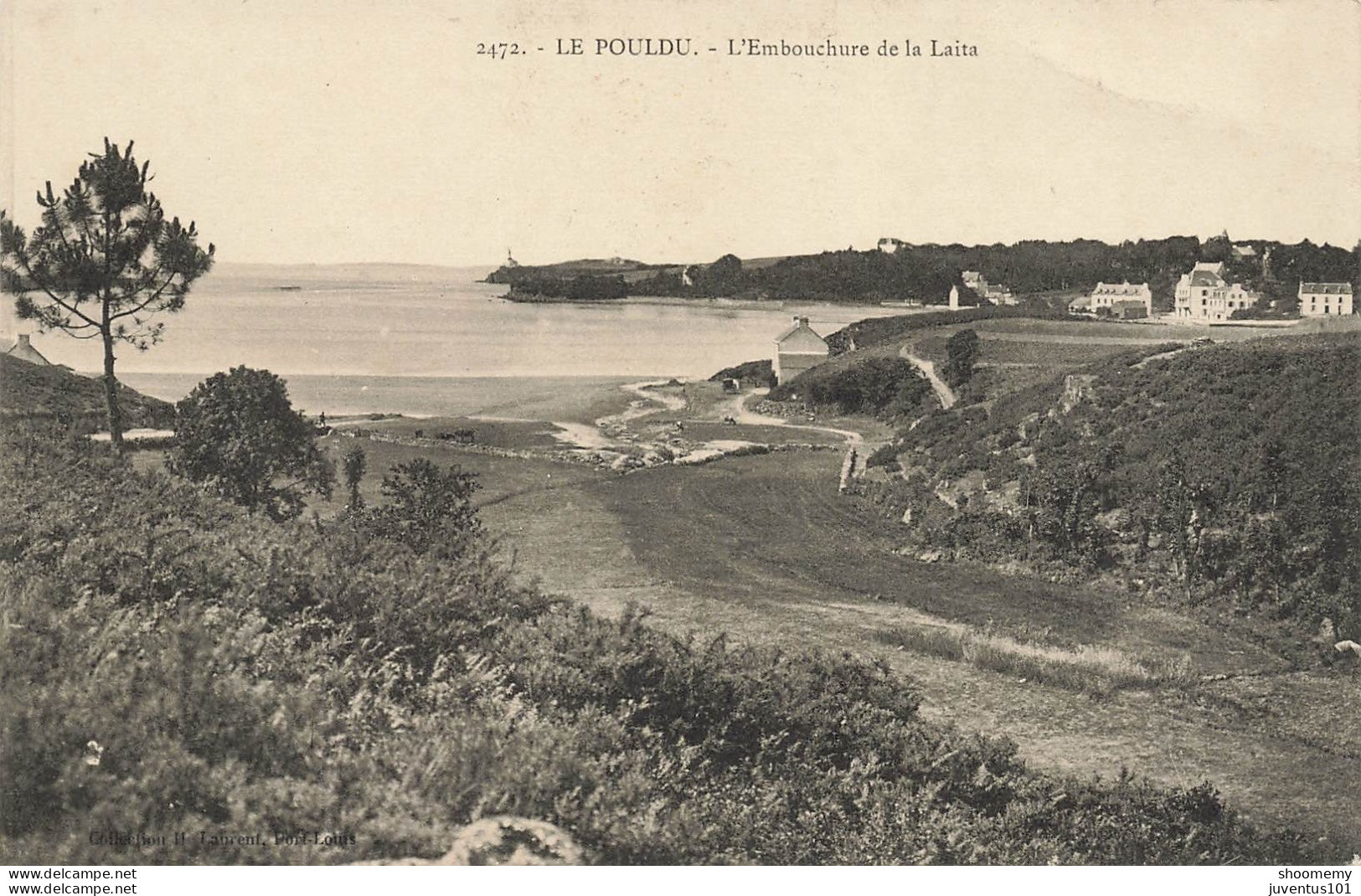 CPA Le Pouldu-L'embouchure De La Laïta-2472       L2456 - Le Pouldu