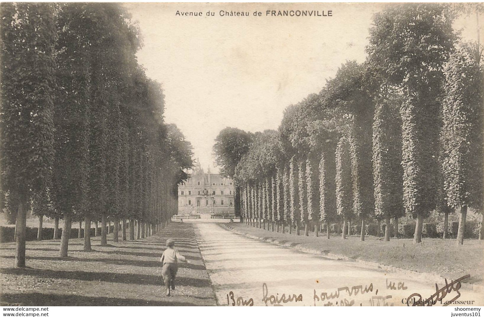 CPA Avenue Du Château De Franconville-Timbre      L2445 - Franconville