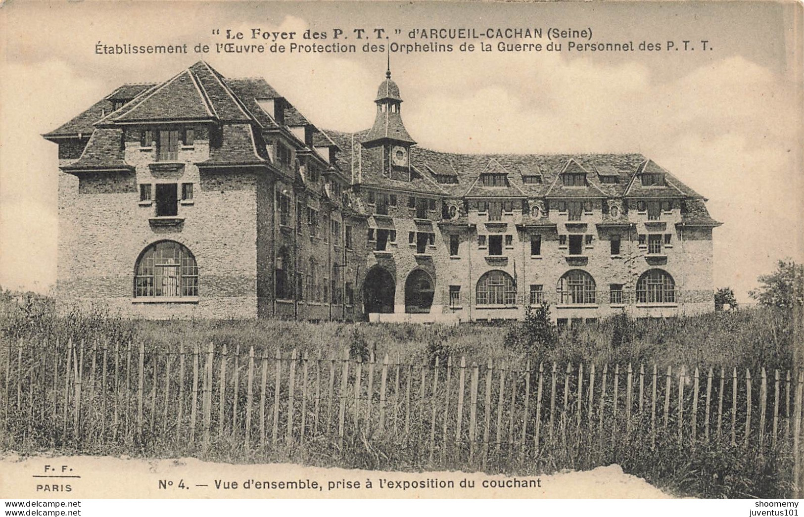 CPA Arcueil Cachan-Le Foyer Des P.T.T.-Vue D'ensemble Prise à L'exposition Du Couchant-4      L2445 - Arcueil