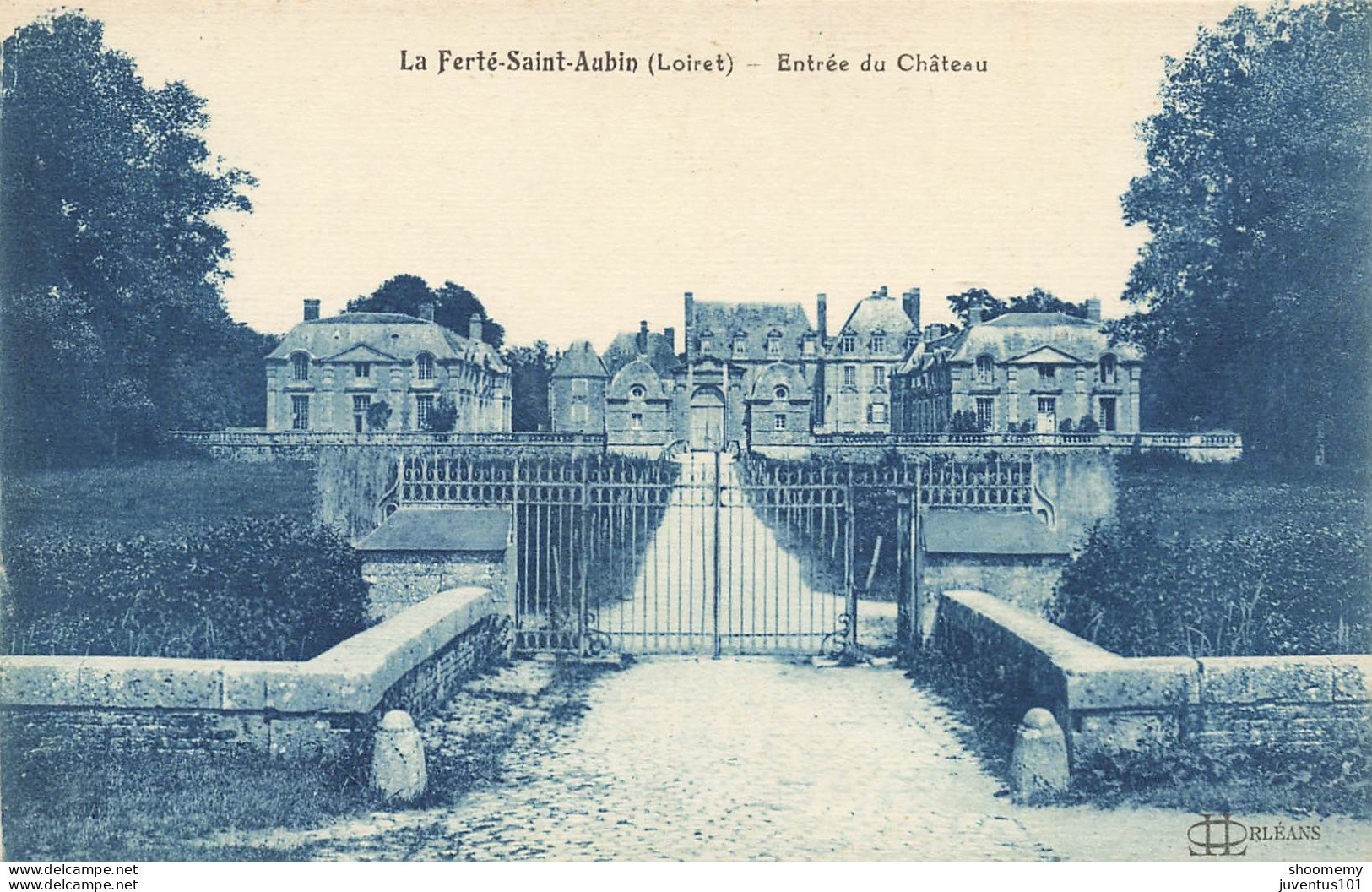 CPA La Ferté Saint Aubin-Entrée Du Château     L2442 - La Ferte Saint Aubin