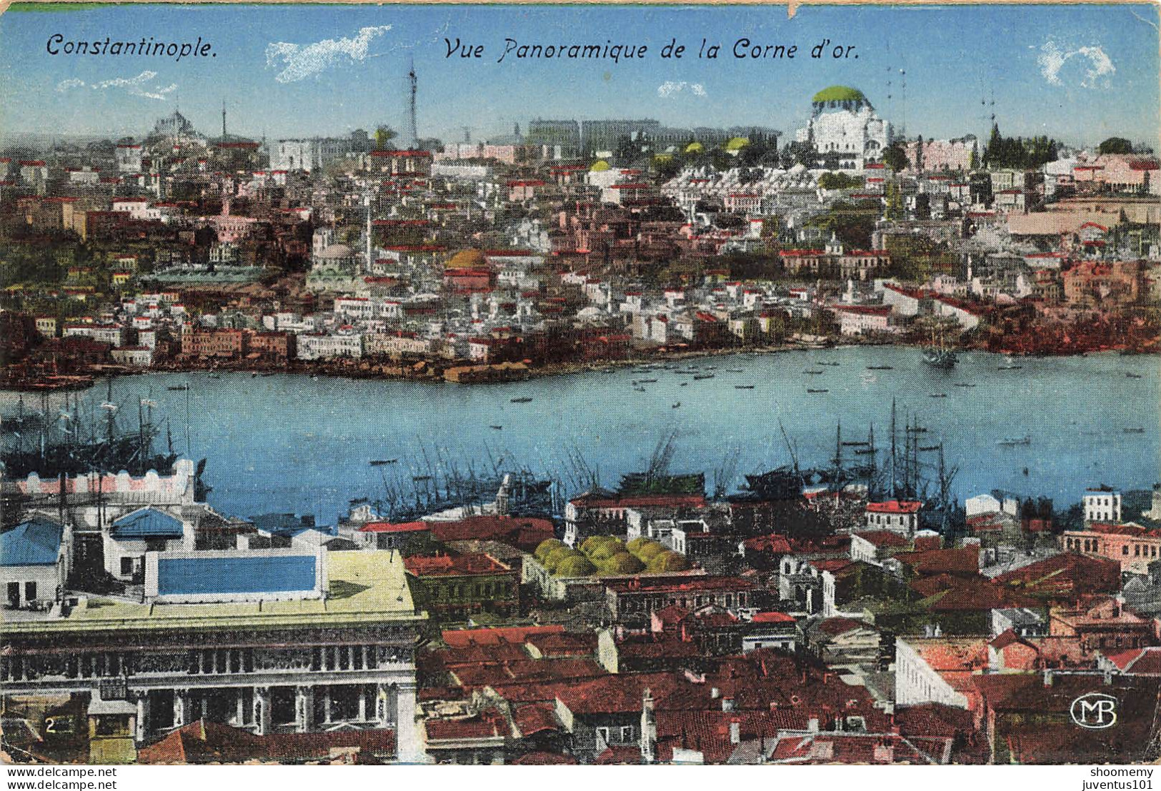 CPA Constantinople-Vue Panoramique De La Corne D'Or     L2420 - Turkey