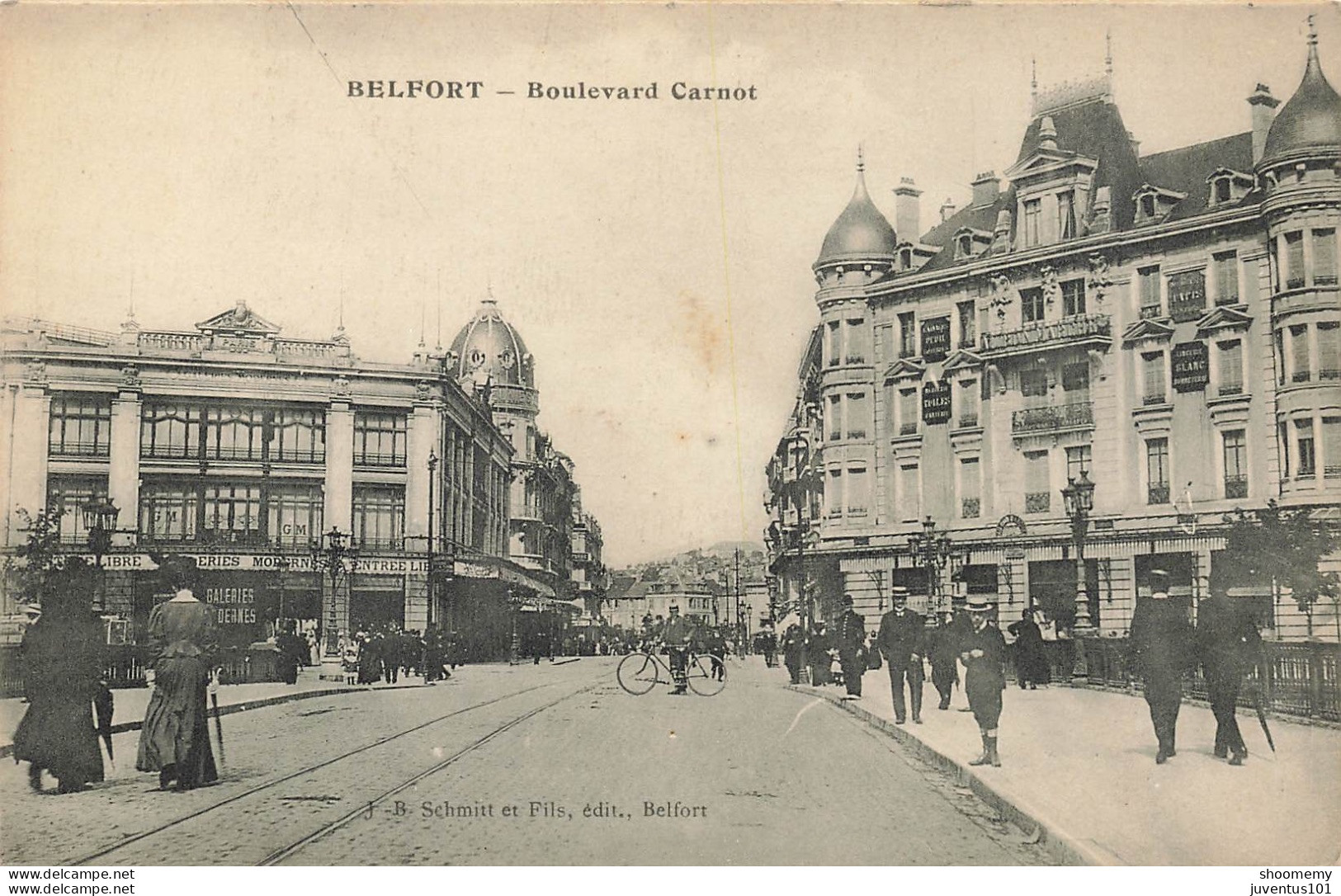 CPA Belfort-Boulevard Caron      L2417 - Belfort - City