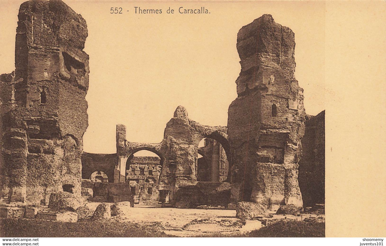 CPA Roma-Rome-Thermes De Caracalla-552       L2409 - Other Monuments & Buildings