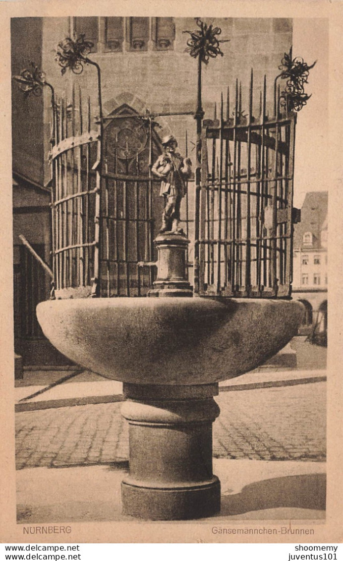 CPA Nürnberg-Gänsemännchen Brunnen    L2404 - Nürnberg