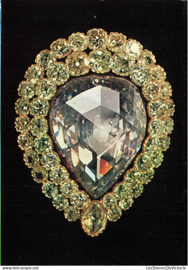TURQUIE - 86 Carat Diamant Nome - Kasikçi Diamant (à La Réel Grandeur) -Topkapi Museum Instanbul - Turkey- Carte Postale - Turquie