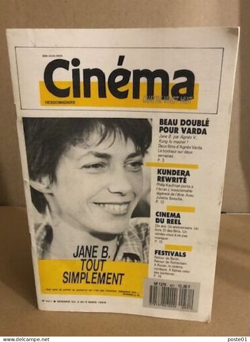 Revue Hebdomadaire De Cinéma N° 431 - Kino/Fernsehen