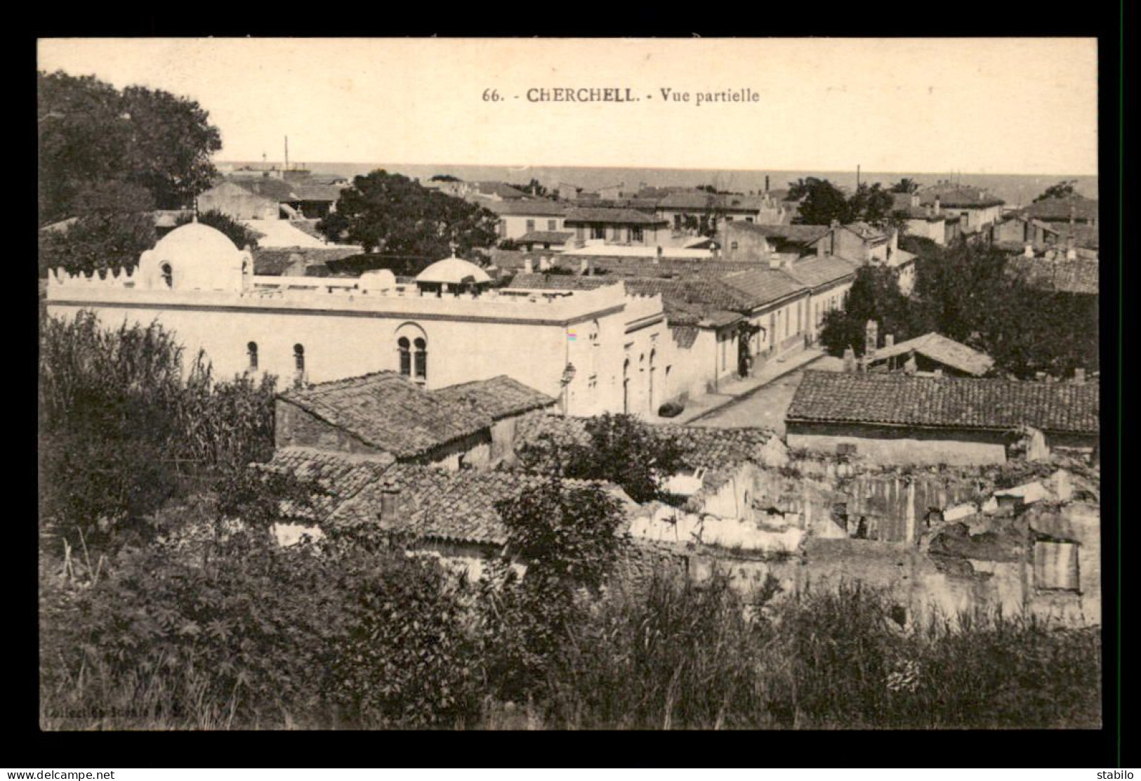 ALGERIE - CHERCHELL - VUE PARTIELLE - Autres & Non Classés