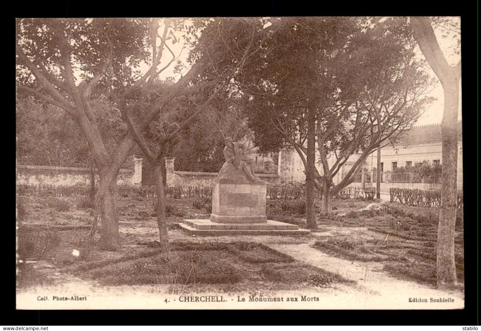 ALGERIE - CHERCHELL - LE MONUMENT AUX MORTS - Altri & Non Classificati