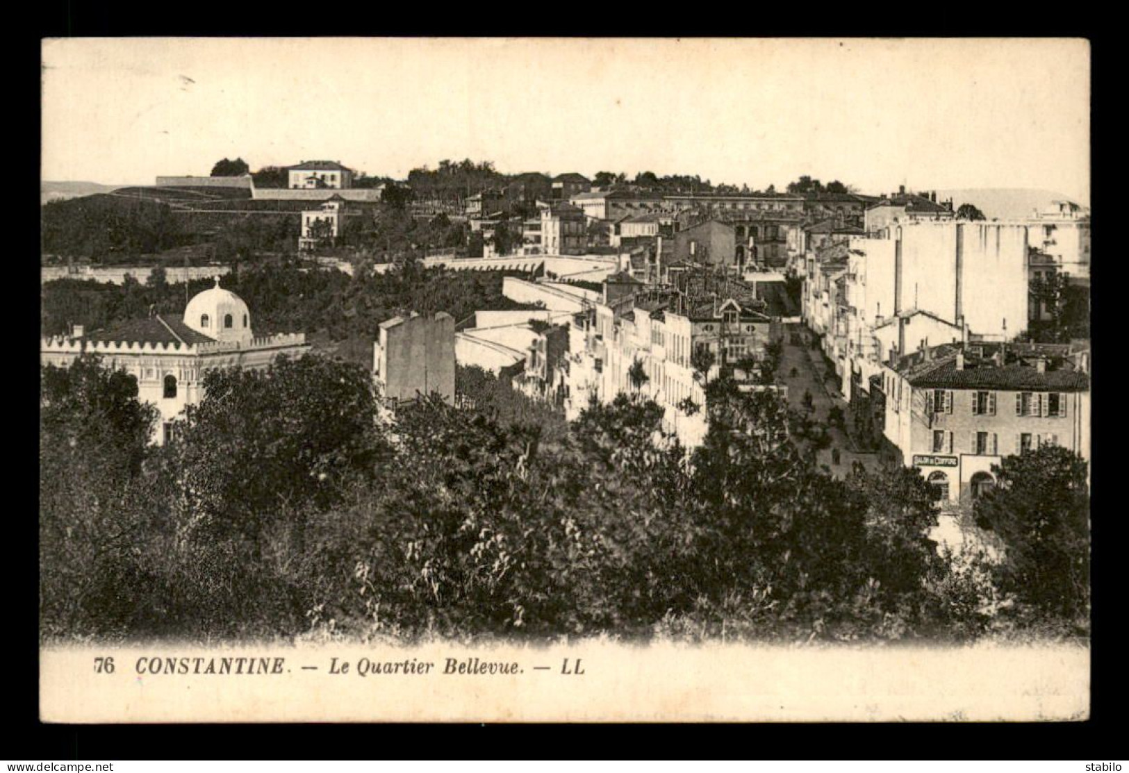 ALGERIE - CONSTANTINE - LE QUARTIER BELLEVUE - Constantine