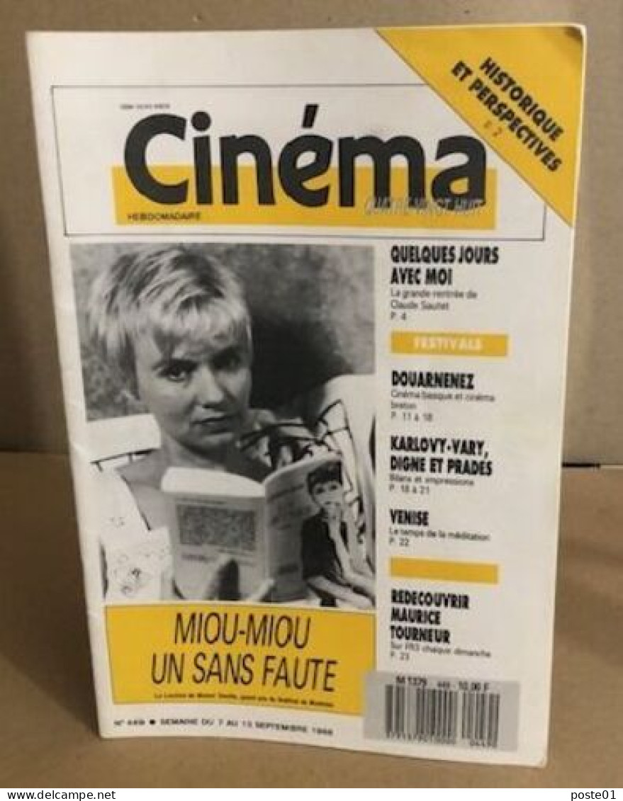 Revue Hebdomadaire De Cinéma N° 449 - Cinéma/Télévision