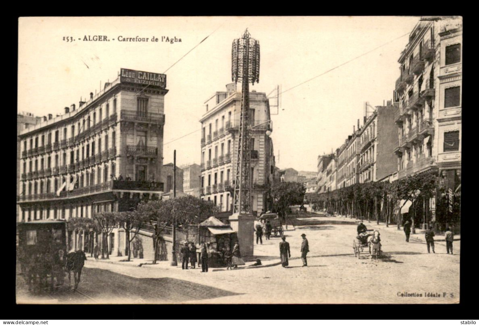 ALGERIE - ALGER - CARREFOUR DE L'AGHA - Algiers