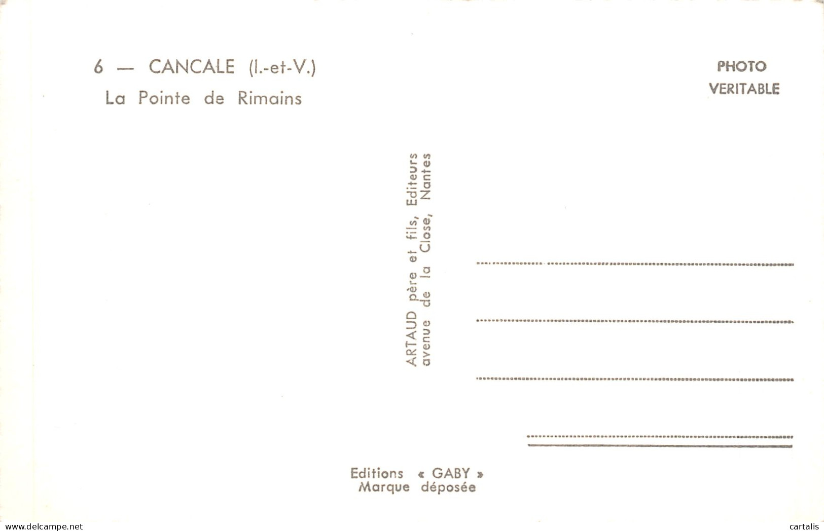 35-CANCALE-N°4475-B/0293 - Cancale