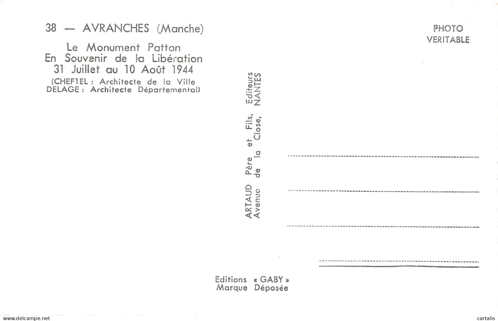 50-AVRANCHES-N°4475-B/0121 - Avranches
