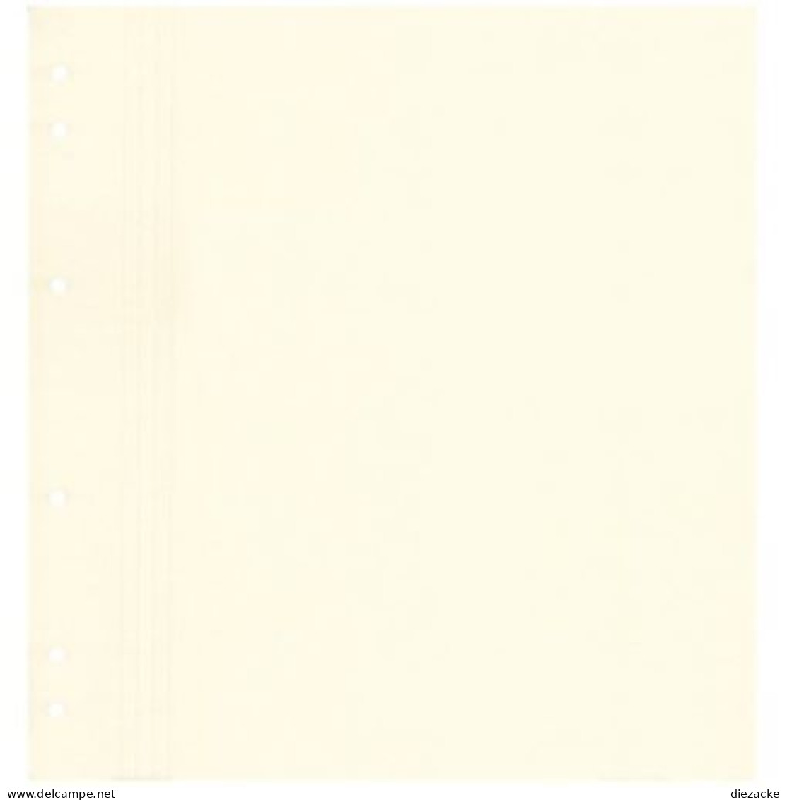 Schaubek Blankoblätter Bb610 Gelblich-weiß Ohne Aufdruck 20 Blatt Neu ( - Blank Pages