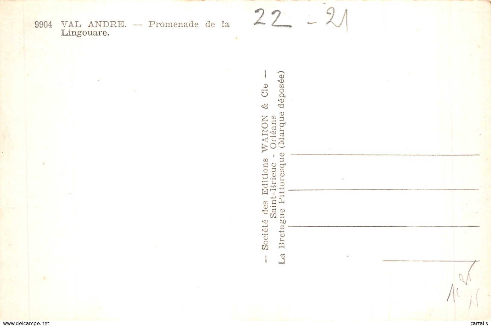 22-VAL ANDRE-N°4475-A/0179 - Autres & Non Classés