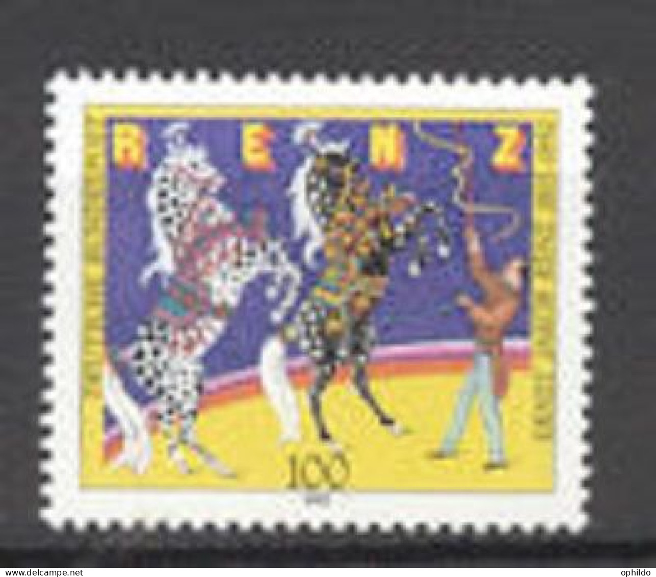 RFA   1427  * *  TB  Cirque - Unused Stamps