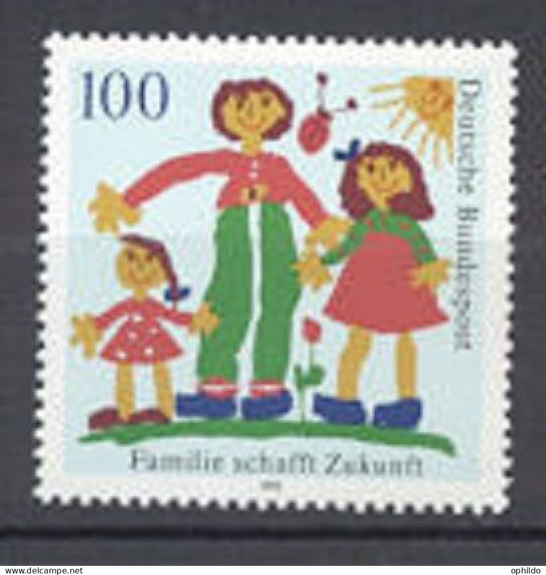 RFA   1450  * *  TB   Dessin D'enfant   - Unused Stamps