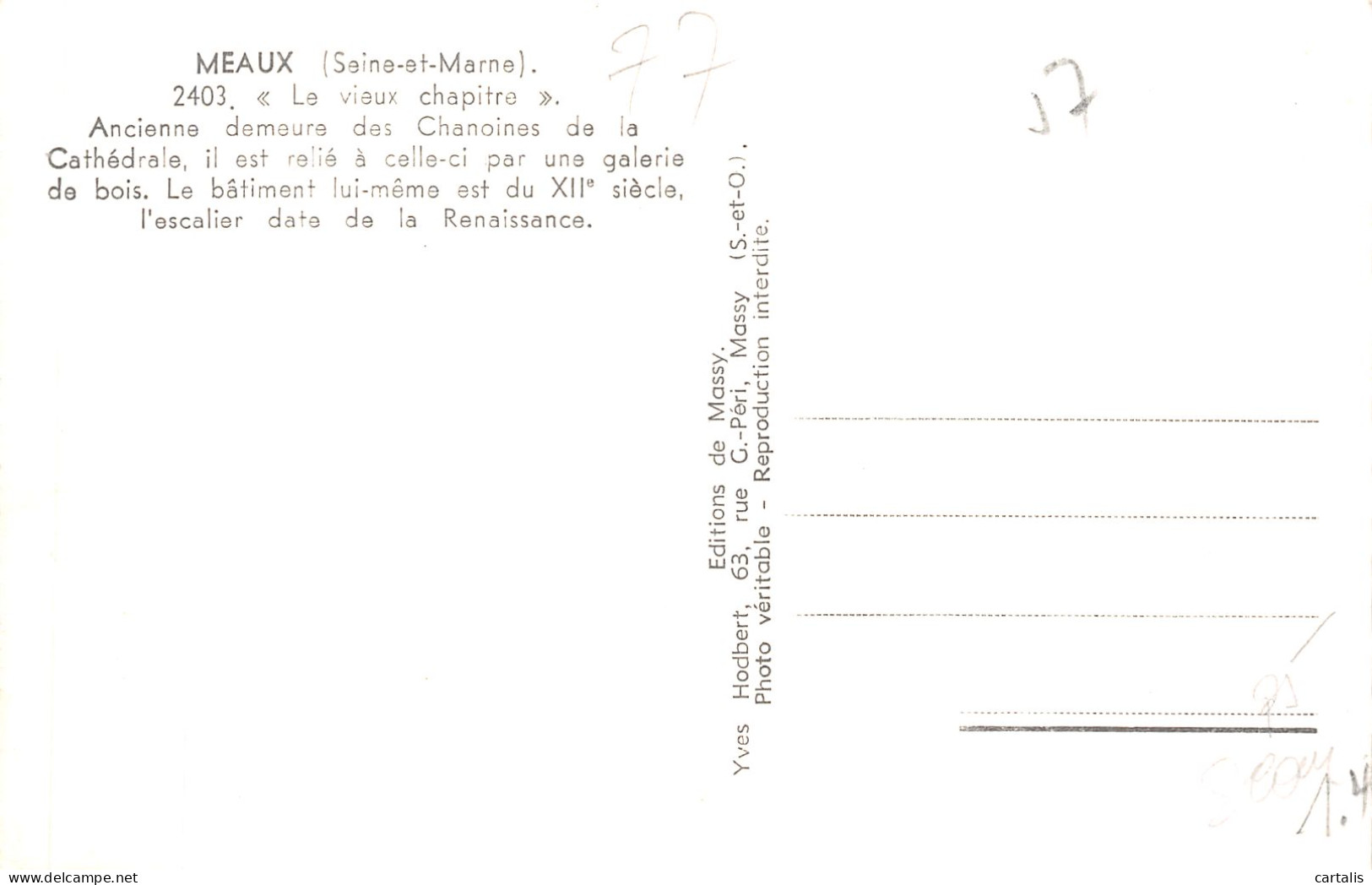 77-MEAUX-N°4475-H/0147 - Meaux