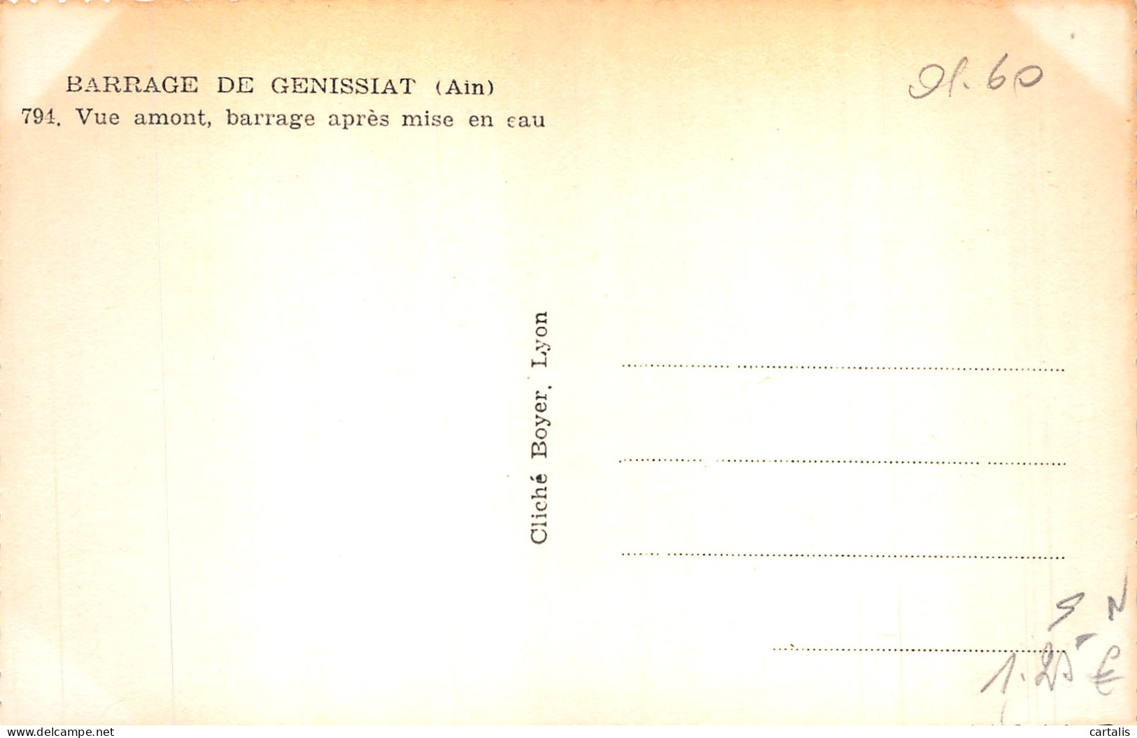 01-BARRAGE DE GENISSAT-N°4475-H/0139 - Non Classés