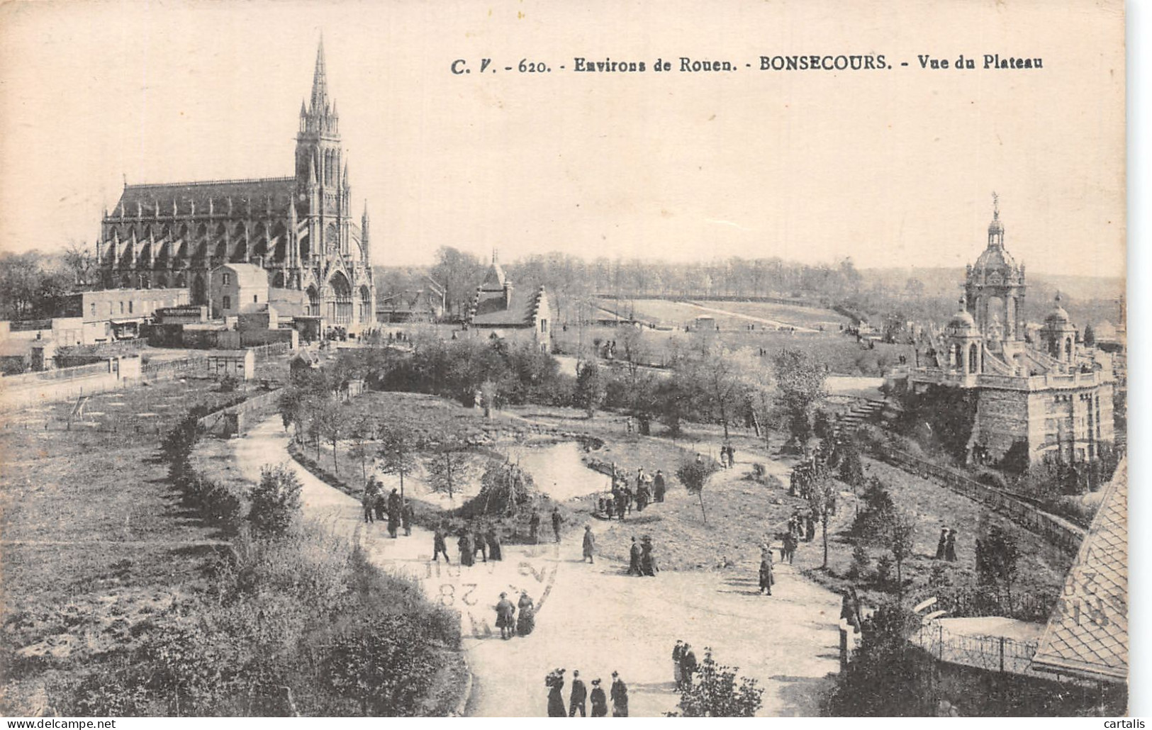 76-BONSECOURS-N°4475-G/0017 - Bonsecours