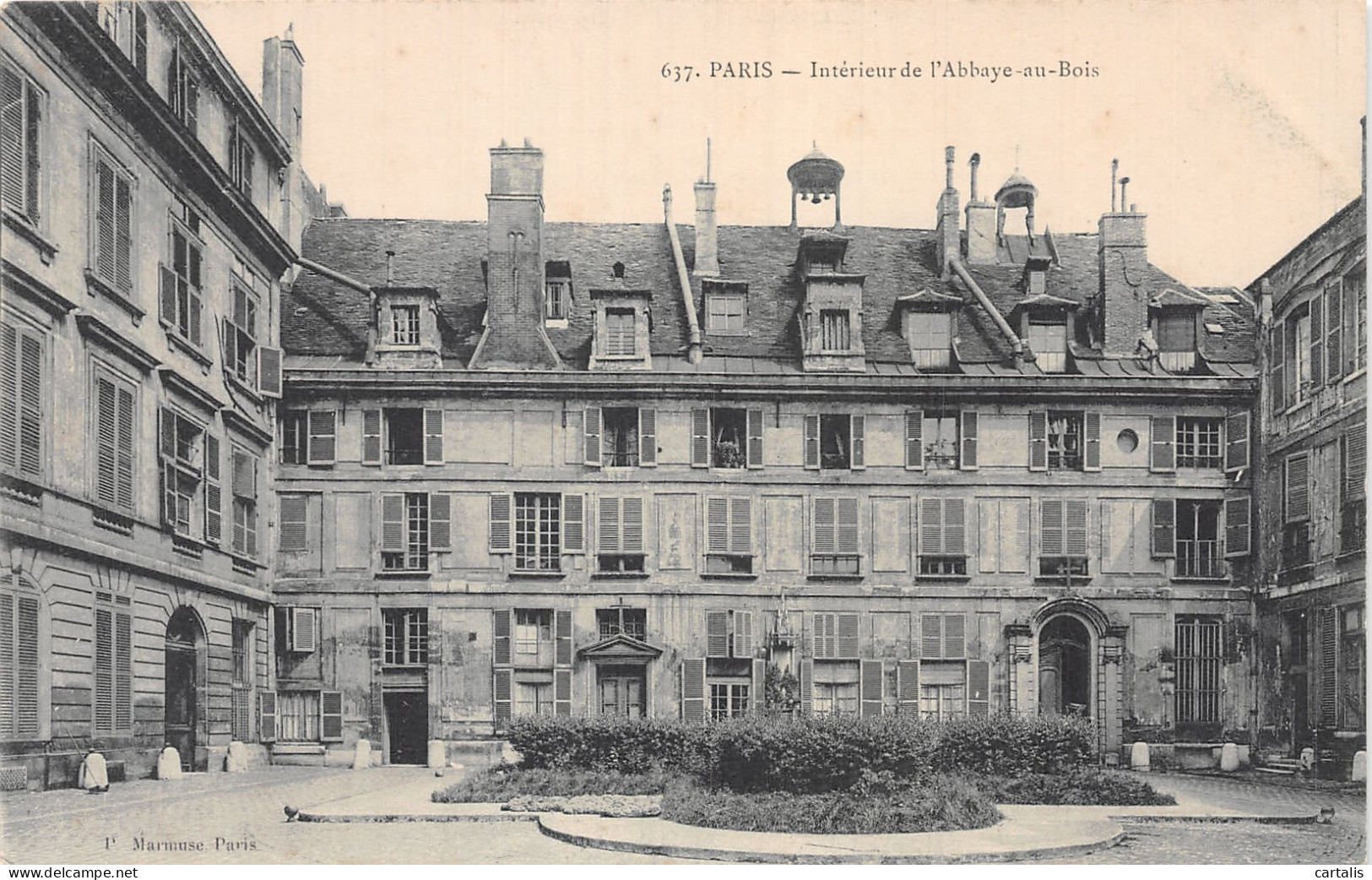 75-PARIS INTERIEUR DE L ABBAYE AU BOIS-N°4475-F/0379 - Autres & Non Classés