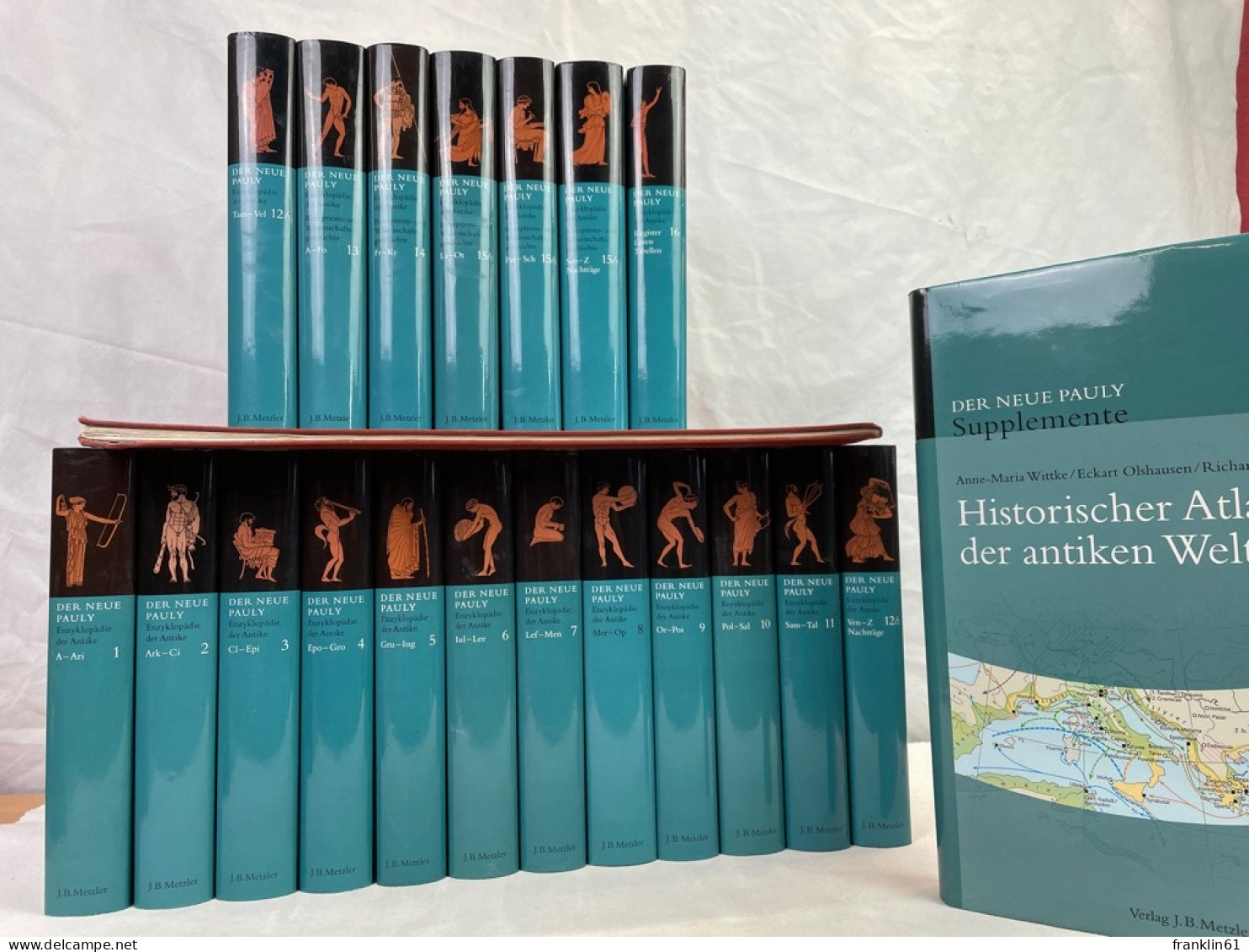 Der Neue Pauly. Enzyklopädie Der Antike - Gesamtwerk. 17 Bände In 20 Teilbänden. Incl. Atlasband - Léxicos