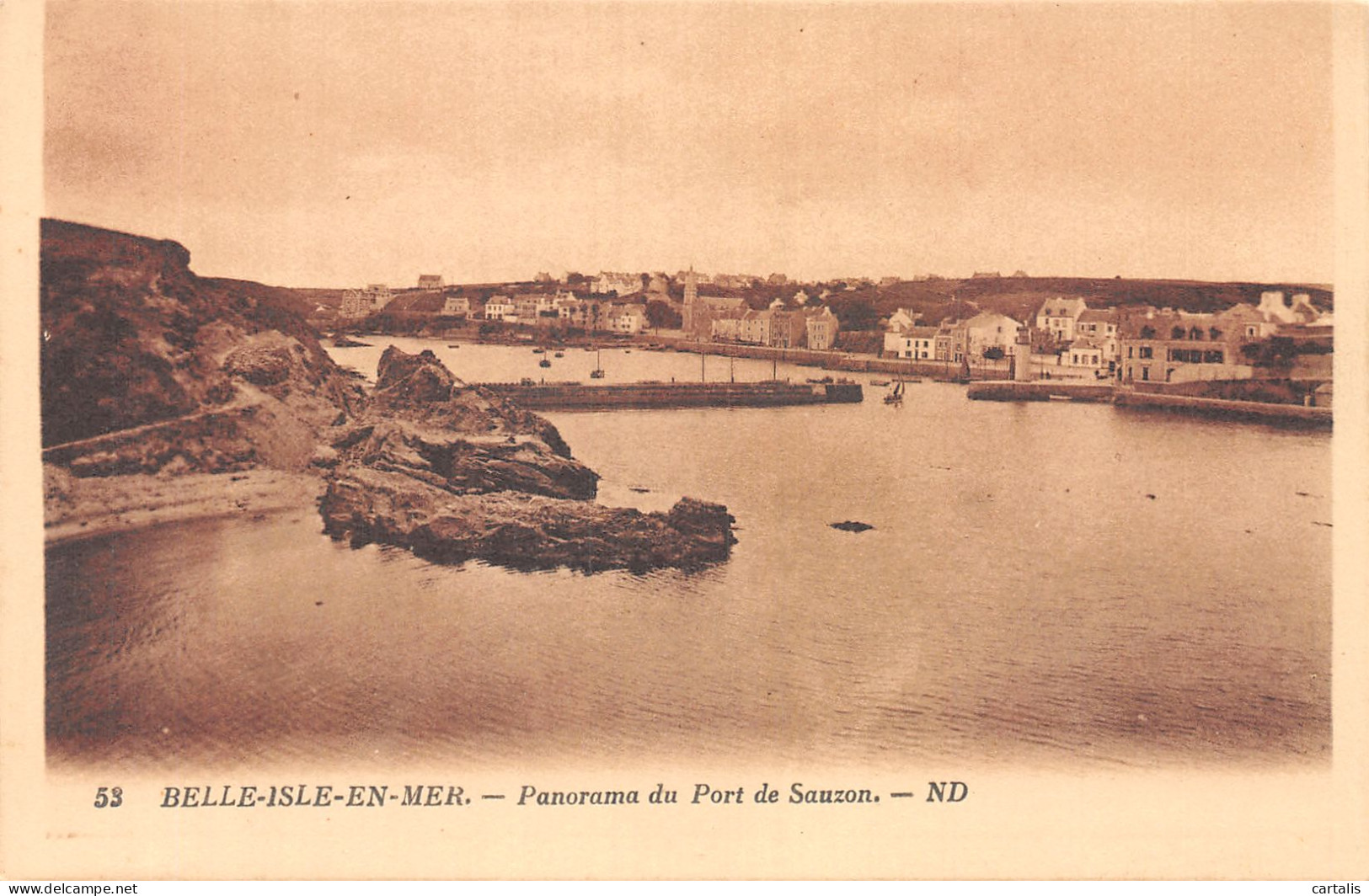 56-BELLE ISLE EN MER-N°4476-A/0231 - Belle Ile En Mer