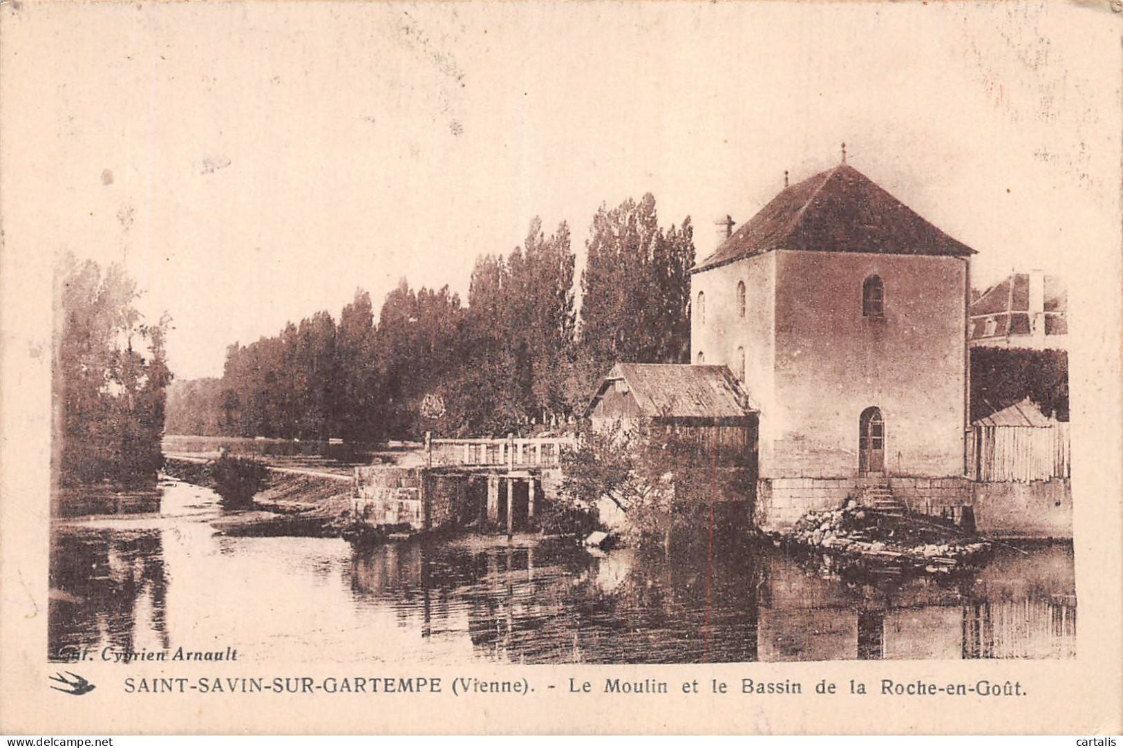 86-SAINT SAVIN SUR GARTEMPE-N°4476-A/0207 - Saint Savin
