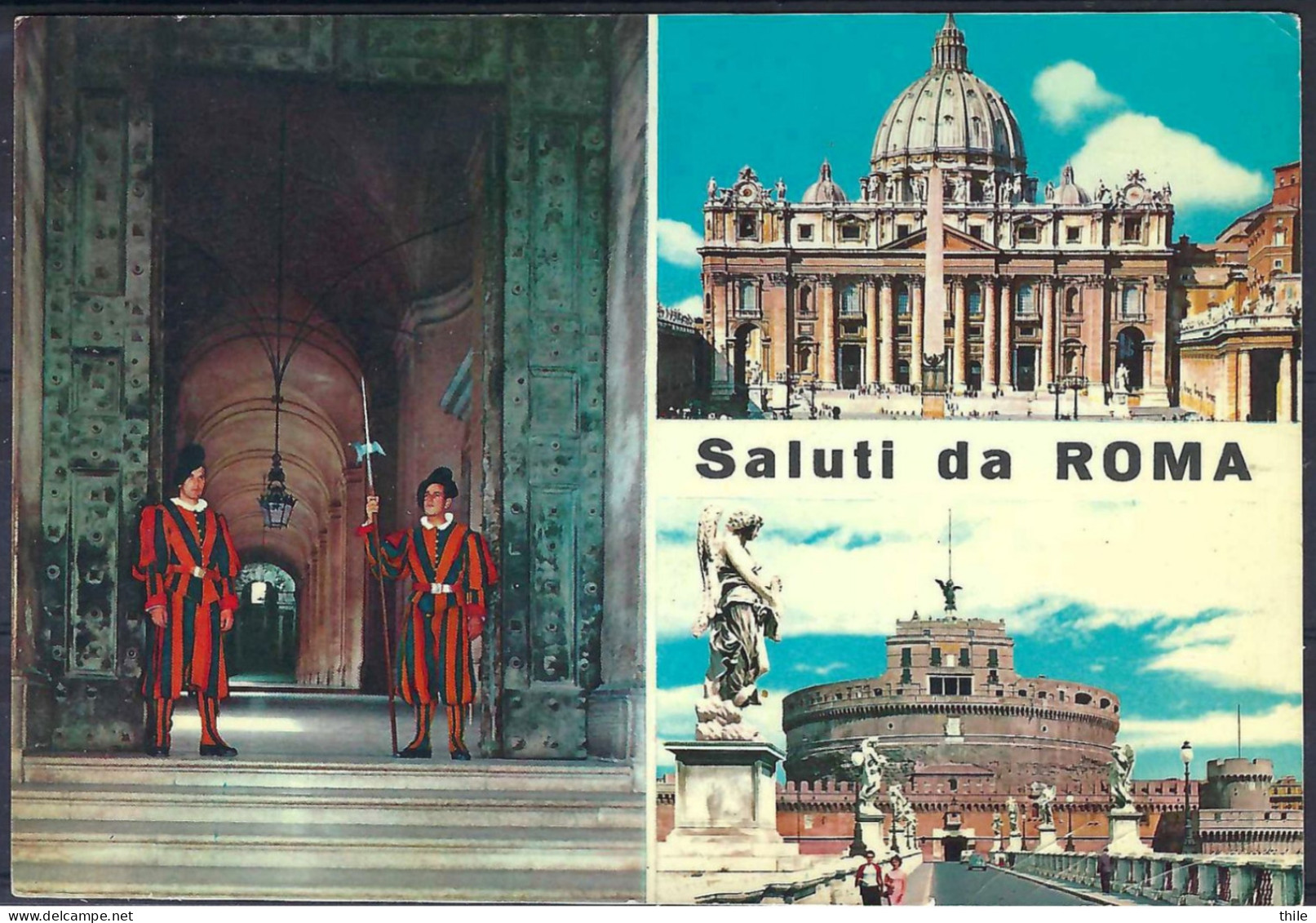 Saluti Da ROMA - Tarjetas Panorámicas